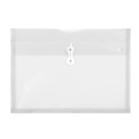 Bazic Products Bazic  Side Loading Letter Size String Envelope, Clear 2155